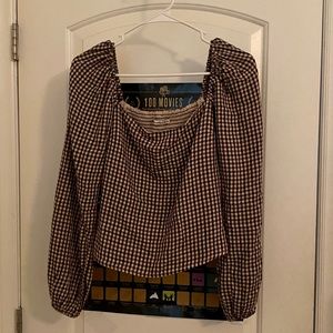 Abercrombie Gingham Top